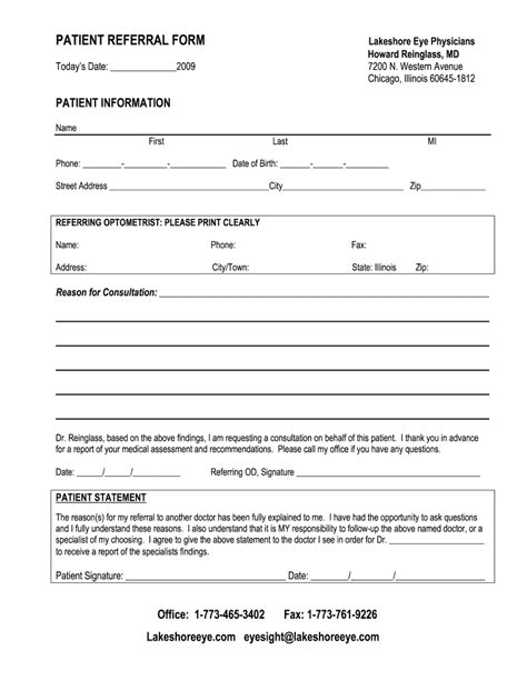 Referral Letter Medical Fill Out And Sign Online Dochub