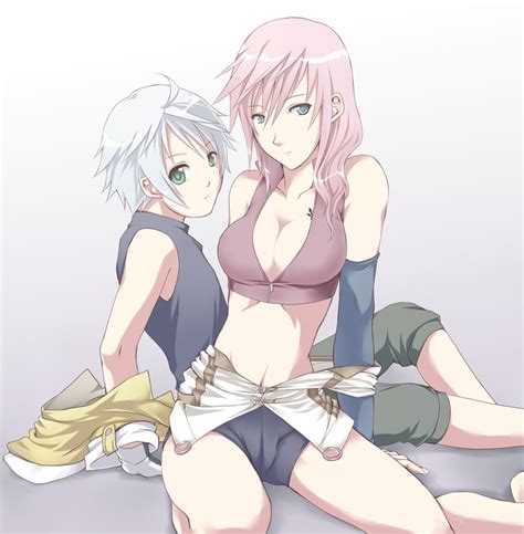 Lightning Farron And Hope Estheim Final Fantasy And 1 More Drawn By