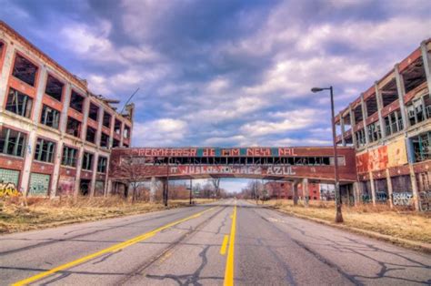 Detroits Biggest Ruin The Packard Automotive Plant Is The Largest