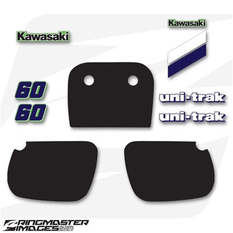 Kawasaki Kx60 1985 Oem Replica Stickers Action Sports Decals