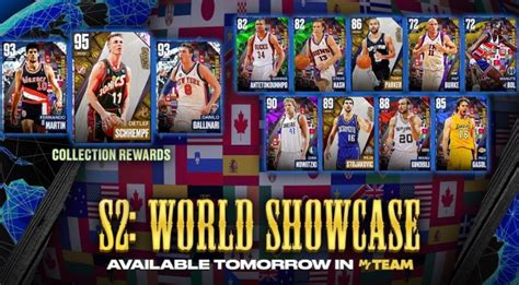 Nba 2k23 Myteam World Showcase Cards And Collection Rewards