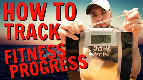 How To Track Your Fitness Progress 3 Simple Methods Youtube