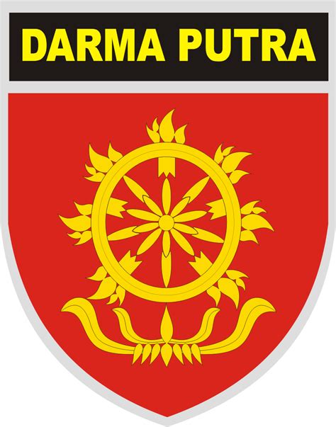 Logo Kostrad Darma Putra Tentara Nasional Indonesia Logo Lambang