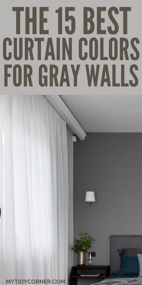 The 15 Best Curtain Colors For Gray Walls