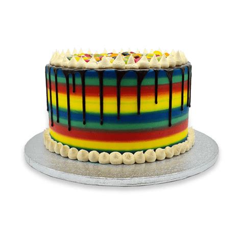 Vanilla Rainbow Cake Cake Owls