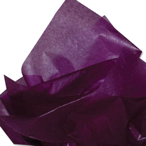 Plum 2 Sided Waxed Tissue Paper 24 X 36 Sheets 400 Sheetsream 5