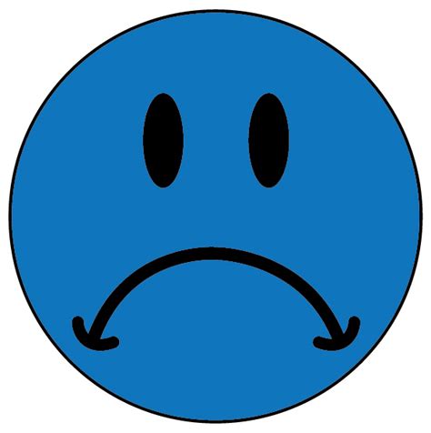 All sad face clip art are png format and transparent background. Sad Blue Face - ClipArt Best