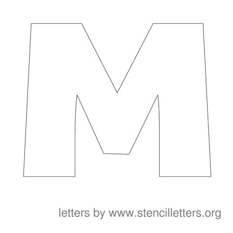 Large Stencil Letters To Print Artofit