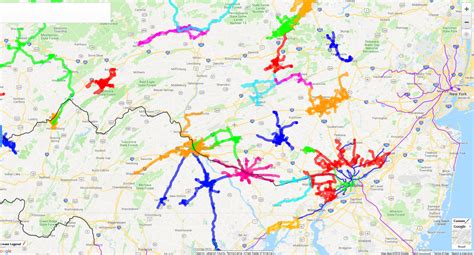 Updated Public Transit Fixed Routes In Eastern Pennsylvania R