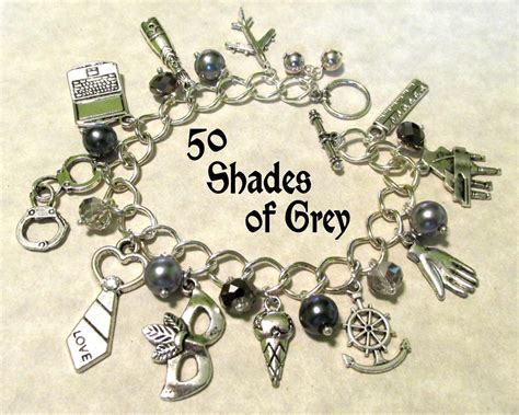 50 Shades of Grey - Accessories - Bracelet Design | 50 shades of grey, Shades of grey, 50 shades