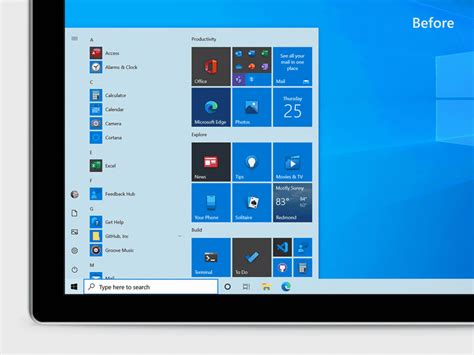 Windows 10 ปรับโฉม Start Menu ใหม่ และ อัปเดตฟังก์ชัน Alt Tab บน Edge