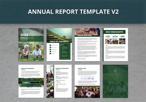 Annual Report Templates Untold Content