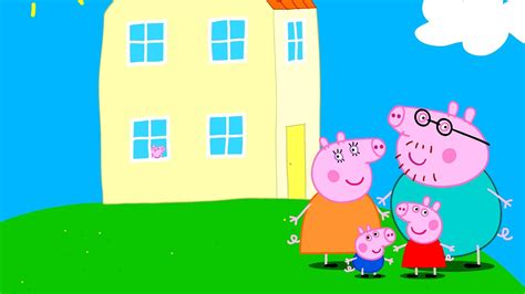 Peppa Pigs House Wallpaper