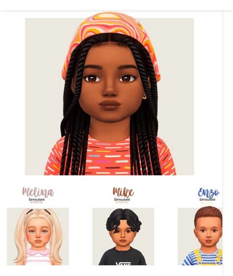 Cute Short Natural Hairstyles Black Women Hairstyles Sims 4 Nails