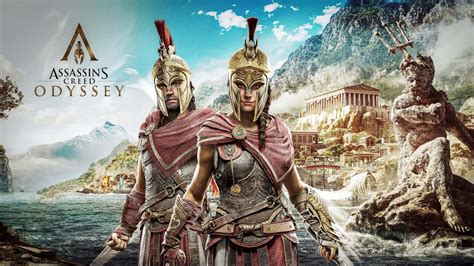 2018, Assassins Creed Odyssey, 4K, Screenshot Visualização