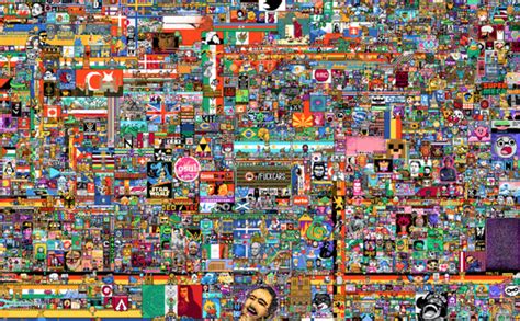 El Pixel Art De Reddit Un Mural Colectivo