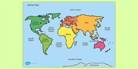World Map With Names Geography Map Reading Display Map Maps