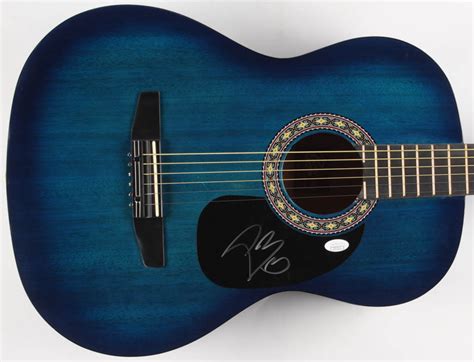 Post Malone Signed Full Size Acoustic Guitar Jsa Coa Pristine Auction