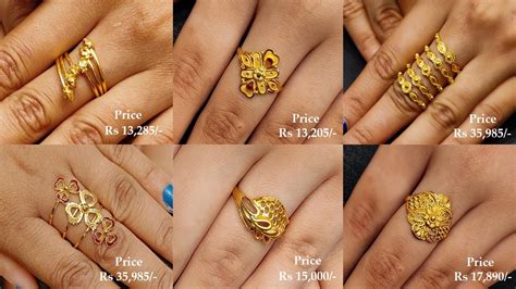 22k Gold Rings Latest Gold Rings Designs From 2 Grams With Price