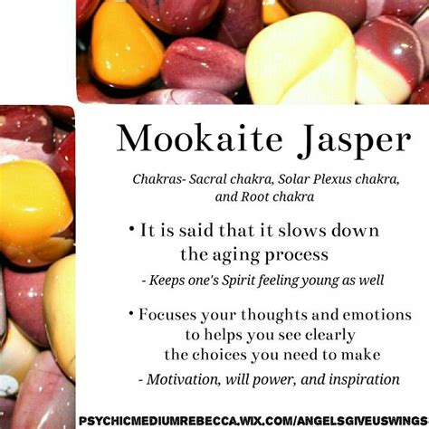 Mookaite Jasper Crystal Meaning Crystal Uses Crystal Healing Stones