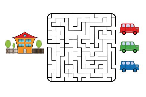 39 Printable Maze For Kid Background Cole