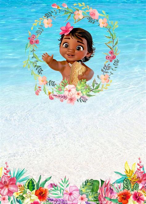 Free Moana Printables For Party Printable Templates