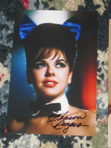 Playboy Playmate Sharon Rogers Signed 4x6 Sexy Photo Autograph 1e Ebay