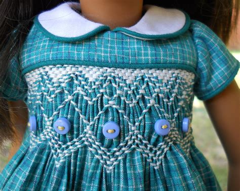 smocking on a dress for sasha doll this design for a bishop is found in the book geometric