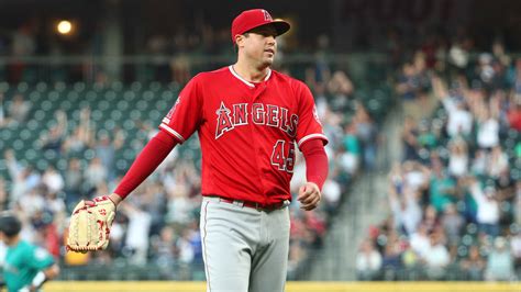 Carli skaggs, left, wife of tyler skaggs and his mother debbie skaggs are shown with photos of debbie skaggs, mother of angels pitcher tyler skaggs in los angeles on sunday, june 28, 2020. MLB teams, players mourn death of Angels' Tyler Skaggs | Sporting News