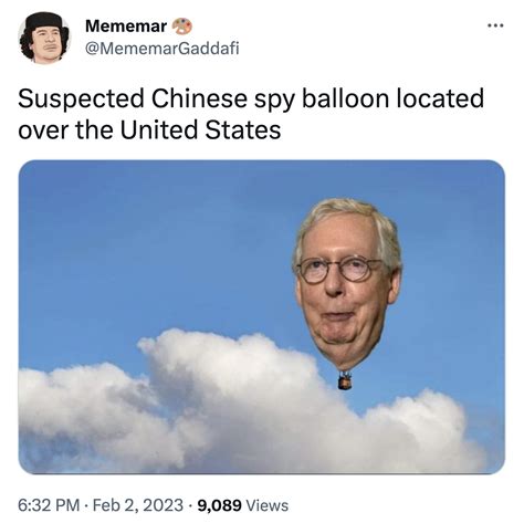 Chinese Spy Balloon Over Montana