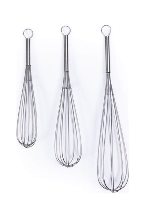 Mainstays 430 Stainless Steel 3pcs Whisk Set 430 L 1175in975in8in
