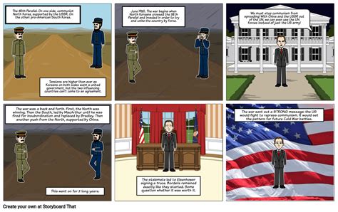 Korean War Comic Strip Storyboard By A28bf079
