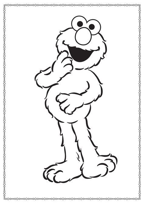 Draw your own stickers to create pinkatastic scenes! Free Printable Elmo Coloring Pages For Kids