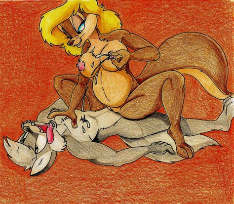 Rule 34 Amy The Squirrel Anthro Areola Balls Deep Breasts Cowgirl Position Fucked Silly