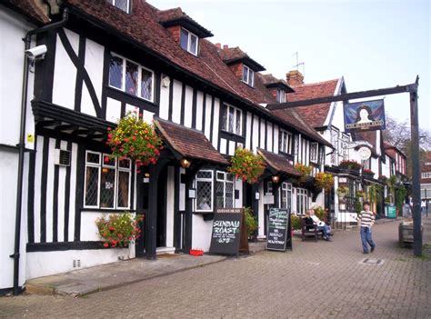 Queens Head Pub Pinner Greater London By Brian Detweiler At