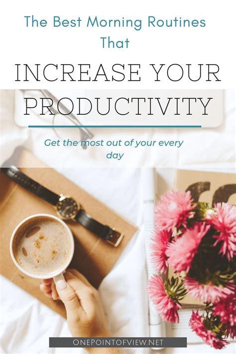 The Best Morning Routines That Increase Your Productivity One Point
