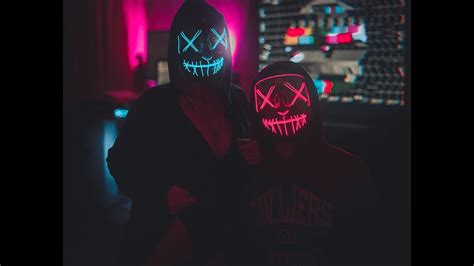 Neon Mask From The Movie The Purge Sony A 7 Iii Cinematic Slowmotion