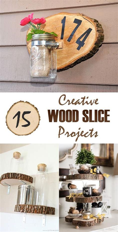 15 Creative Wood Slice Projects To Beautify Your Home Wood Slices