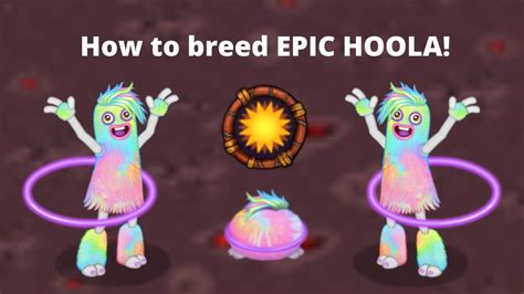 How To Breed Epic Hoola Earth Island My Singing Monsters YouTube