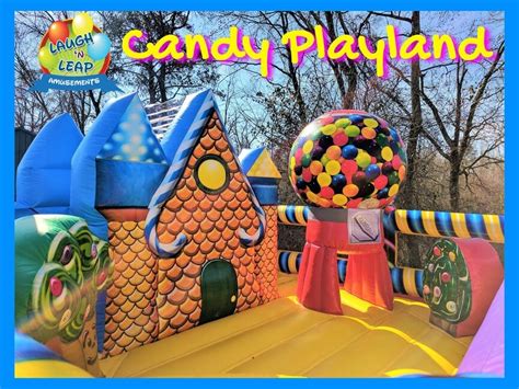 Candy Playland Toddler Bounce House For Babies Kids Party Rental