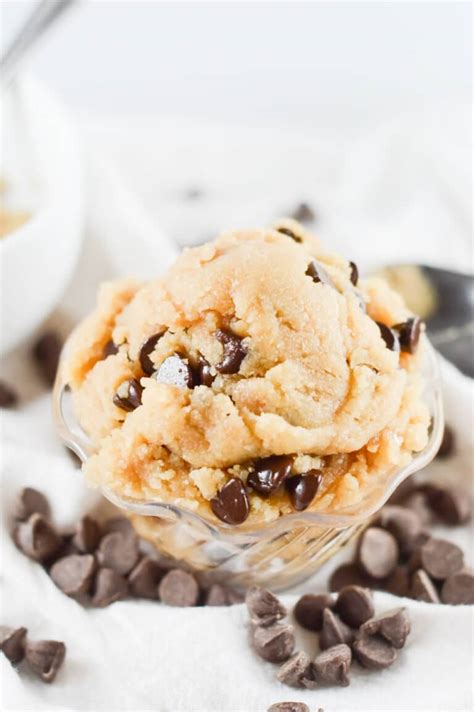 Vegan Edible Cookie Dough Ready In 10 Minutes Delicious Everyday