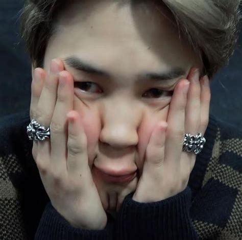 𝓂𝑒𝑔 ⁷🧚🏼‍♀️ On Twitter Jimins Cheeks Rings For Men Jimin