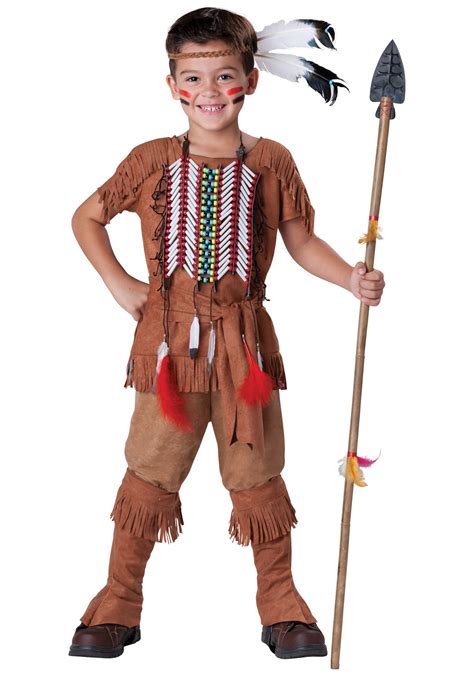 Native American Brave Childs Costume