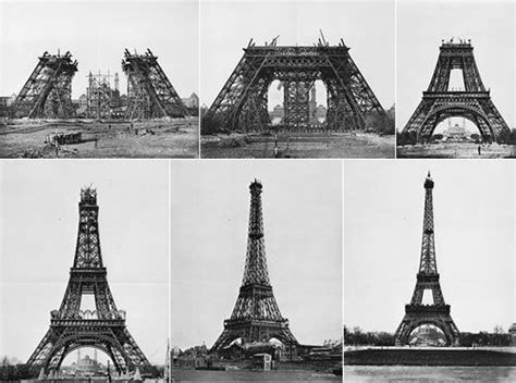 Construction De La Tour Eiffel