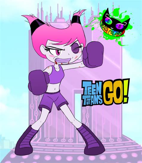 Teen Titans Go Commission Boxer Jinx By Silent Sid On Deviantart