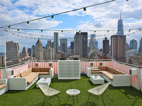 You get a view of the city, plus a breeze that will save you from the unrelenting summertime humidity (which we all know is. Rooftop Bars Where You Can Drink In the View - Condé Nast ...