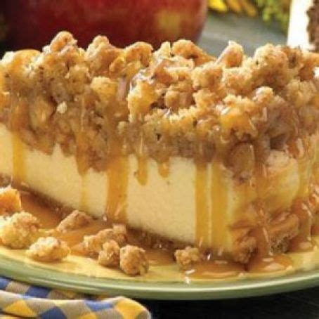 I used two pans of 5.5 inches (diameter) and 2.75 inches (height). Apple Crisp Cheesecake Recipe - (4.3/5)