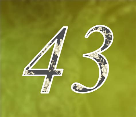 43 — сорок три натуральное нечетное число 14е простое число в ряду