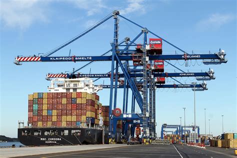 Container Terminal St Petersburg Orders 2 Sts Cranes From Konecranes