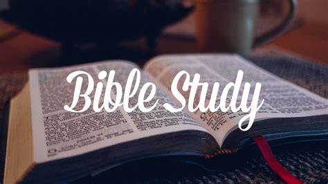 Join Us For Bible Study